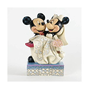 fBYj[ gfBVY WVA ~bL[ ~j[  Xg[W tBMA l` u CeA v[g Disney Traditions by Jim Shore Mickey and Minnie Mouse Cake Topper Stone Resin Fig