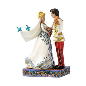 エネスコ ディズニー トラディションズ ジムショア シンデレラ 結婚式 フィギュア 人形 置物 インテリア プレゼント Jim Shore Disney Traditions by Enesco Cinderella and Prince Charming Wedding Figurine
