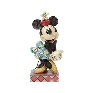 GlXR fBYj[ gfBVY WVA ~j[ tBMA l` u CeA v[g Jim Shore for Enesco Disney Traditions Minnie Mouse Figurine, 4.5"