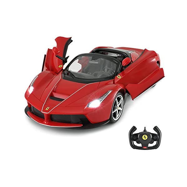 フェラーリ ラフェラーリ モデルカー ダイキャスト 模型 評判 ミニカー グッズ 納車祝い プレゼント 今ならほぼ即納！ インテリア スーパーカー LaFerrari Control Remote Aperta Drift Toy Rastar Car RC 1:14 Ferrari