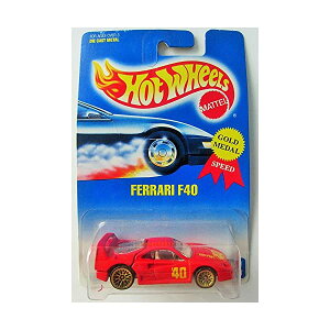 tF[ F40 zbgEB[ fJ[ _CLXg ͌^ ~jJ[ ObY [ԏj v[g CeA X[p[J[ FERRARI F40 Hot Wheels 1991 Red Ferrari F40 1:64 Scale Collectible Die Cast Metal Toy