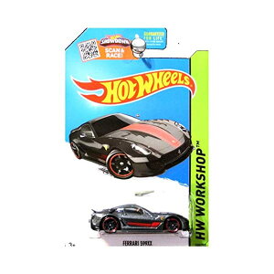 tF[ zbgEB[ fJ[ _CLXg ͌^ ~jJ[ ObY [ԏj v[g CeA X[p[J[ Hot Wheels 2015 HW Workshop Ferrari 599XX 188/250, Dark Gray