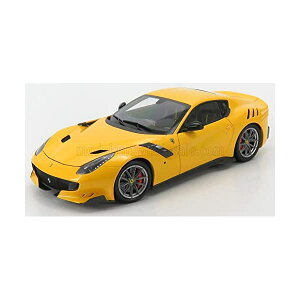 tF[ fJ[ _CLXg ͌^ ~jJ[ ObY [ԏj v[g CeA X[p[J[ Ferrari F12 TDF Giallo Tristrato Yellow 1/18 Diecast Model Car by BBR 182100 DIE