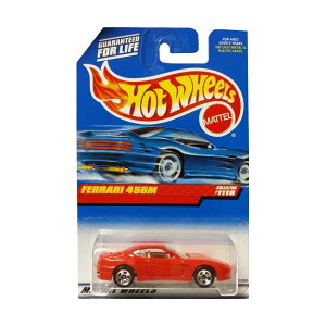 tF[ zbgEB[ fJ[ _CLXg ͌^ ~jJ[ ObY [ԏj v[g CeA X[p[J[ Hot Wheels Mattel 1999 1:64 Scale Red Ferrari 456M Die Cast Car Collector #1118