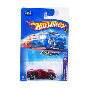 tF[ fJ[ _CLXg ͌^ ~jJ[ ObY [ԏj v[g CeA X[p[J[ HOT WHEELS 2005 FIRST EDITIONS X-RAYCERS 1/10 RED FERRARI 360 MODENA #51