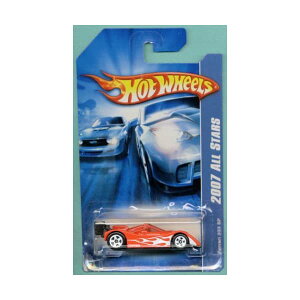 フェラーリ ホットウィール モデルカー ダイキャスト 模型 ミニカー グッズ 納車祝い プレゼント インテリア スーパーカー Hot Wheels 2007 All Stars 1:64 Scale Red With Silver Flames Ferrari 333 SP Die Cast Car #