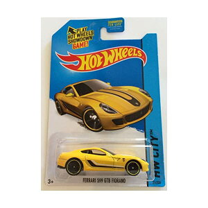 tF[ zbgEB[ fJ[ _CLXg ͌^ ~jJ[ ObY [ԏj v[g CeA X[p[J[ Hot Wheels 2015 HW City Ferrari 599 GTB Fiorano 21/250, Yellow