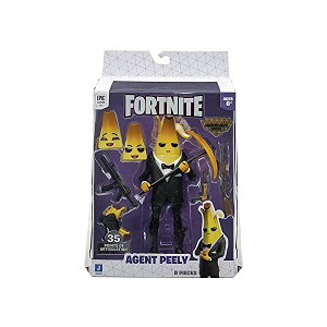 tH[giCg tBMA l`  ObY v[g s[[ WF_[ V[Y Fortnite Legendary Series, 1 Figure Pack - 6 Inch Agent Peely - BaseCollectible Action Figure - Includes 3 Interchangeable F