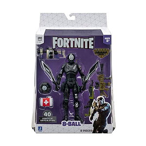 �t�H�[�g�i�C�g �t�B�M���A �l�` �������� �O�b�Y �v���[���g ���W�F���_���[ �V���[�Y Fortnite Legendary Series 6in Figure Pack, 8-Ball
