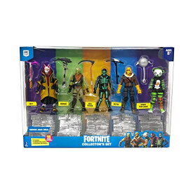 フォートナイト フィギュア 人形 おもちゃ グッズ プレゼント Fortnite Action Figures 15 Piece Collectors Set - 5 Character Figures, 5 Harvest Tools, 5 Building Materials - Spooky Team Leade