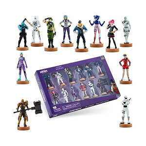 tH[giCg tBMA l`  ObY RNV X^v Zbg Fortnite Toys Authentic Action Figures with Stamp, 12 Pack Deluxe Box ? Elite Agent, Scratch & Other Popular Fornite Battle Royale Characters ? Se