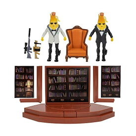 フォートナイト フィギュア 人形 おもちゃ グッズ エージェント ピーリー Fortnite Agent’s Room Agent Peely, Includes 2 (4-inch) Articulated Agent Peely Figures, Playset with Secret Passageway, Legendary Accessories, Weapons, Accessory Storage.