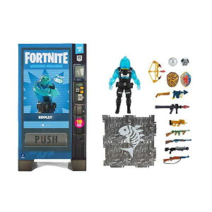 tH[giCg tBMA l`  ObY v[g Fortnite Vending Machine, Includes Highly-Detailed and Articulated 4-inch Rippley Figure, Weapons, Back Bling, Building Materials. More Outfits Dropping Soon