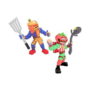 tH[giCg tBMA l`  ObY v[g r[t{CX RNV Fortnite Battle Royale Collection: Tomatohead & Beef Boss - 2 Pack of Action Figures, Multicolor (63579)