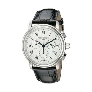 �t���f���b�N�R���X�^���g �r���v Frederique Constant FC292MC4P6 �E�H�b�` �����Y �j���p Frederique Constant Men's FC292MC4P6 Persuasion Stainless Steel Chronograph Watch With Black Leather Strap