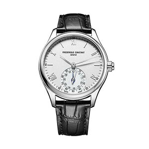 �t���f���b�N�R���X�^���g �r���v Frederique Constant FC-285S5B6 �E�H�b�` �����Y �j���p Frederique Constant Men's Horological Smart Watch Stainless Steel Swiss-Quartz Leather Calfskin Strap, Silver, 21 (Model: FC-285S5B6)