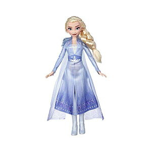 AiƐ̏2 GT  l` h[ tBMA fBYj[ Disney Frozen Elsa Fashion Doll with Long Blonde Hair Blue Outfit Inspired by Frozen Toy for Kids Years Old Up