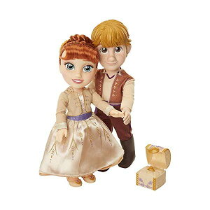 AiƐ̏2 Ai NXgt  l` h[ tBMA fBYj[ Disney Frozen Anna Kristoff Dolls Proposal Gift Set, Comes with Ring Ring Box! Features Authentic Film Details Design For Ages 3+