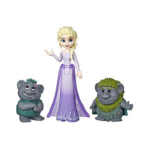 AiƐ̏2 GT g[   l` X[h[ tBMA fBYj[ Disney Frozen Elsa Small Doll with Troll Figures Inspired by The Frozen Movie