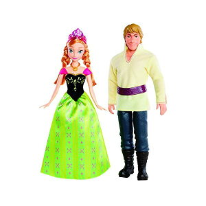AiƐ̏2 Ai NXgt  l` h[ tBMA fBYj[ Disney Frozen Anna and Kristoff Doll, 2-Pack