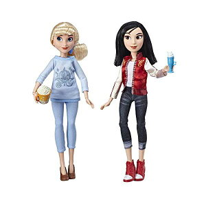 AiƐ̏2  l` h[ tBMA fBYj[ Disney Princess Ralph Breaks The Internet Movie Dolls, Cinderella Mulan Dolls with Comfy Clothes Accessories