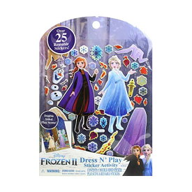 アナと雪の女王2 アナ エルサ ステッカー シール 着せ替え おもちゃ グッズ Frozen 2 Dress N Play