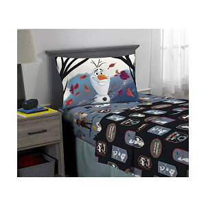 AiƐ̏2 It QZbg 3s[X xbhJo[ ӂƂJo[ Jo[ s[P[X ObY Franco Kids Bedding Super Soft Microfiber Sheet Set, 3 Piece Twin Size, Disney Frozen 2 Olaf