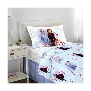AiƐ̏2 GT Ai QZbg 3s[X xbhJo[ ӂƂJo[ Jo[ s[P[X ObY Franco Kids Bedding Super Soft Microfiber Sheet Set, 3 Piece Twin Size, Disney Frozen 2
