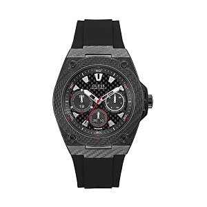 QX rv GUESS W1048G2 Y jp EHb` v Guess Legacy Black Dial Multi-function Men's Watch-W1048G2