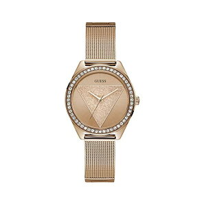 �Q�X �r���v GUESS W1142L4 ���f�B�[�X �����p �E�H�b�` ���v GUESS Women's Year-Round Quartz Watch with Stainless Steel Strap, Rose Gold, 16 (Model: W1142L4)