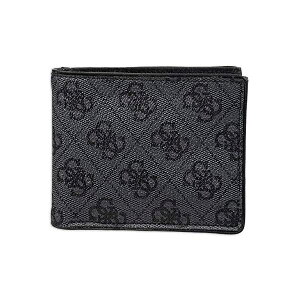 QX rv GUESS 31GU220036 Y jp z EHbg GUESS Men's Leather Slim Bifold Wallet