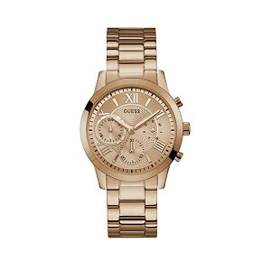 QX rv GUESS W1070L3 fB[X p EHb` v Guess Womens Analogue Classic Quartz Watch with Stainless Steel Strap W1070L3