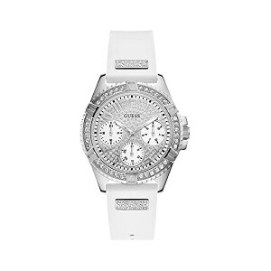 �Q�X �r���v GUESS W1160L4 ���f�B�[�X �����p �E�H�b�` ���v Guess Frontier Womens Analog Quartz Watch with Silicone Bracelet W1160L4