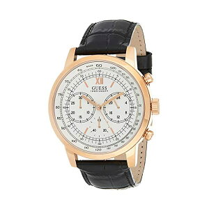 �Q�X �r���v GUESS W0916G2 �����Y �j���p �E�H�b�` ���v Guess Watches Men's Guess Leather -Rose Gold Watch