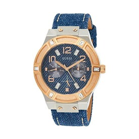 ゲス 腕時計 GUESS W0289L1 レディース 女性用 ウォッチ 時計 GUESS Women's W0289L1 Iconic Blue Denim Multi-Function Watch