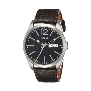 �Q�X �r���v GUESS W0658G3 �����Y �j���p �E�H�b�` ���v Guess Vertigo Brown Dial Leather Strap Men's Watch W0658G3
