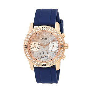 �Q�X �r���v GUESS W1098L6 ���f�B�[�X �����p �E�H�b�` ���v Guess Confetti Womens Analog Quartz Watch with Silicone Bracelet W1098L6