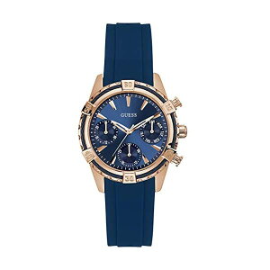 �Q�X �r���v GUESS W0562L3 ���f�B�[�X �����p �E�H�b�` ���v Guess Multi-Function Blue Dial Ladies Watch W0562L3