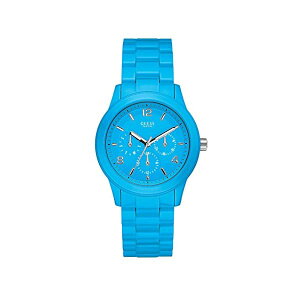 �Q�X �r���v GUESS W11603L5 ���f�B�[�X �����p �E�H�b�` ���v Guess Analog Round Womens Watch Blue Plastic Bracelet W11603L5