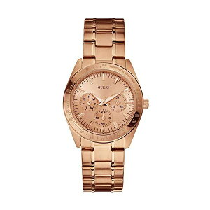 �Q�X �r���v GUESS W13101L1 ���f�B�[�X �����p �E�H�b�` ���v Guess Mini case Womens Analog Quartz Watch with Stainless Steel Gold Plated Bracelet W13101L1