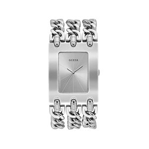 QX rv GUESS W1274L1 fB[X p EHb` v Guess Watches Ladies Heavy Metal Womens Analog Quartz Watch with Stainless Steel Bracelet W1274L1