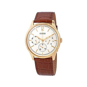 �Q�X �r���v �����Y �j���p GUESS W1041G2 ���v �E�H�b�` Guess Men's U1041G2 Gold Leather Japanese Quartz Fashion Watch
