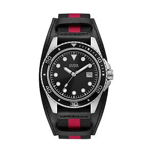 �Q�X �r���v �����Y �j���p GUESS W1051G1 ���v �E�H�b�` GUESS Factory Men's Red and Black Cuff Watch, NS