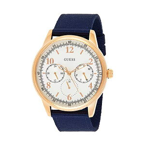 ゲス 腕時計 メンズ 男性用 GUESS W0863G4 時計 ウォッチ Guess Watches Guess Men's -Rose Gold-Beige Watch Blue