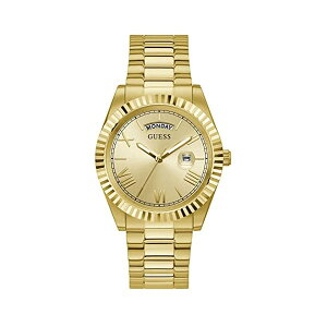 QX rv Y jp GUESS GW0265G2 v EHb` GUESS Men's Quartz Watch with Stainless Steel Strap, Gold, 22 (Model: GW0265G2)