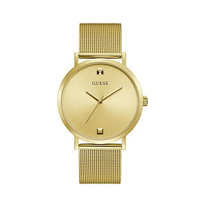 QX rv Y jp GUESS GW0248G2 v EHb` GUESS Men's Quartz Watch with Stainless Steel Strap, Gold, 18 (Model: GW0248G2)