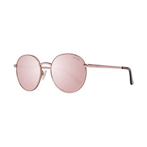 �Q�X �T���O���X ���K�l �ዾ GUESS GU7556A GUESS GU7556 Shiny Rose Gold/Bordeaux Mirror One Size