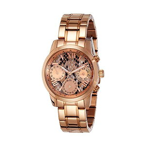 �Q�X �r���v ���f�B�[�X �����p GUESS W0448L9 ���v �E�H�b�` GUESS W0448L9,Ladies Rose Gold Tone,Multi-Function,Stainless Steel Case,50m WR