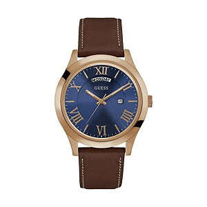 �Q�X �r���v �����Y �j���p GUESS W0792G2 ���v �E�H�b�` GUESS W0792G2,Men's Dress Sport,Leather Strap,Stainless Steel Case,50m WR
