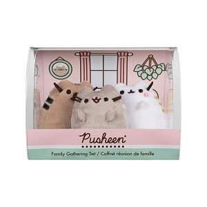 �K���h �v�V�[�� �t�@�~���[�M���U�����O �R���N�^�[ �L�̂ʂ������ 3 �Z�b�g GUND Pusheen Family Gathering Collector Set of 3 Plush Stuffed Animal Cats
